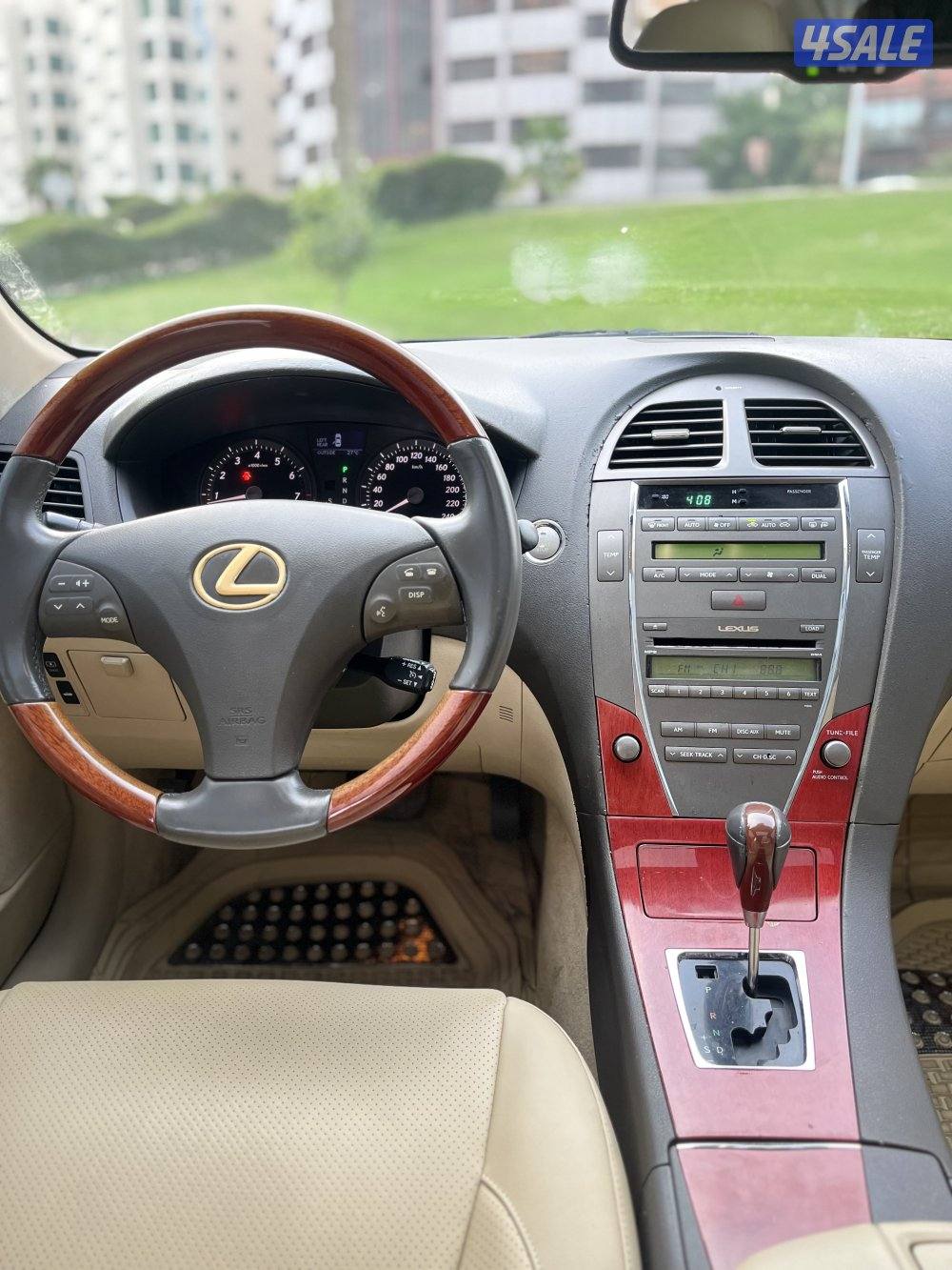 لكزس ES350 موديل 2008 كامل المواصفات بحالة جدا ممتازة شرط الفحص8