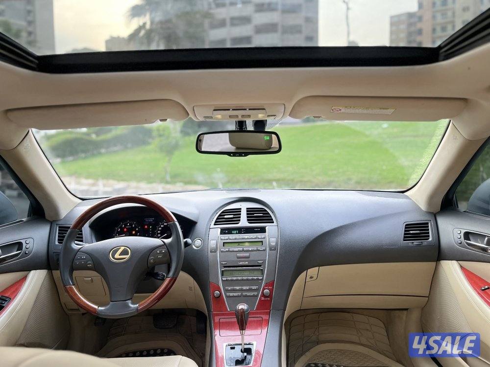 لكزس ES350 موديل 2008 كامل المواصفات بحالة جدا ممتازة شرط الفحص9
