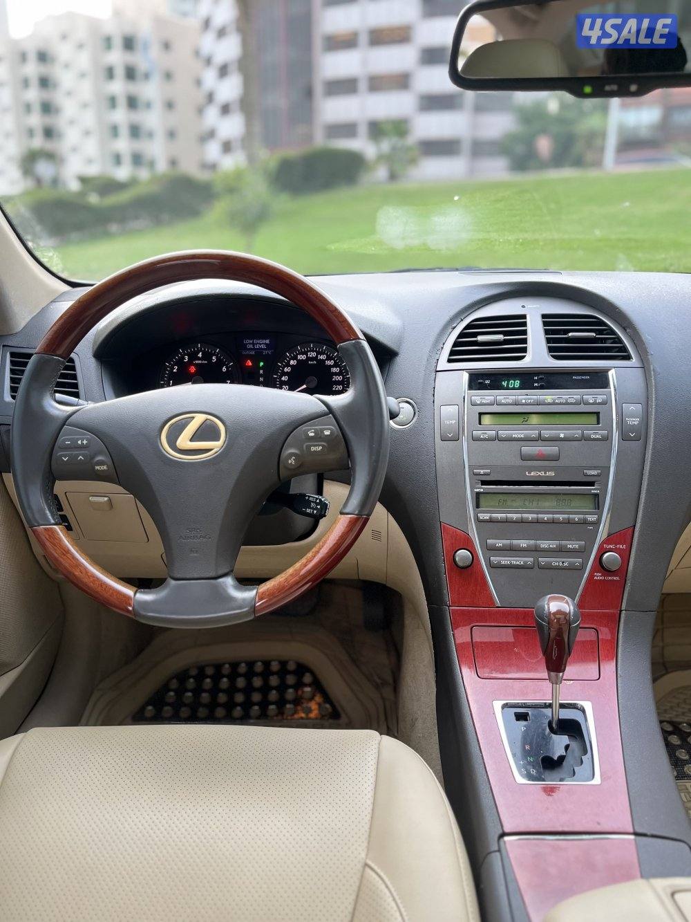 لكزس ES350 موديل 2008 كامل المواصفات بحالة جدا ممتازة شرط الفحص10