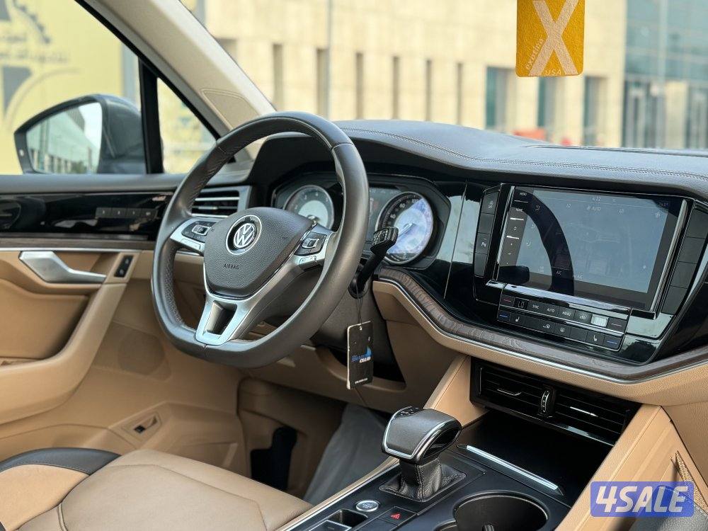 فولكس واجن طوارق V6 موديل 2019 بحاله الوكاله14