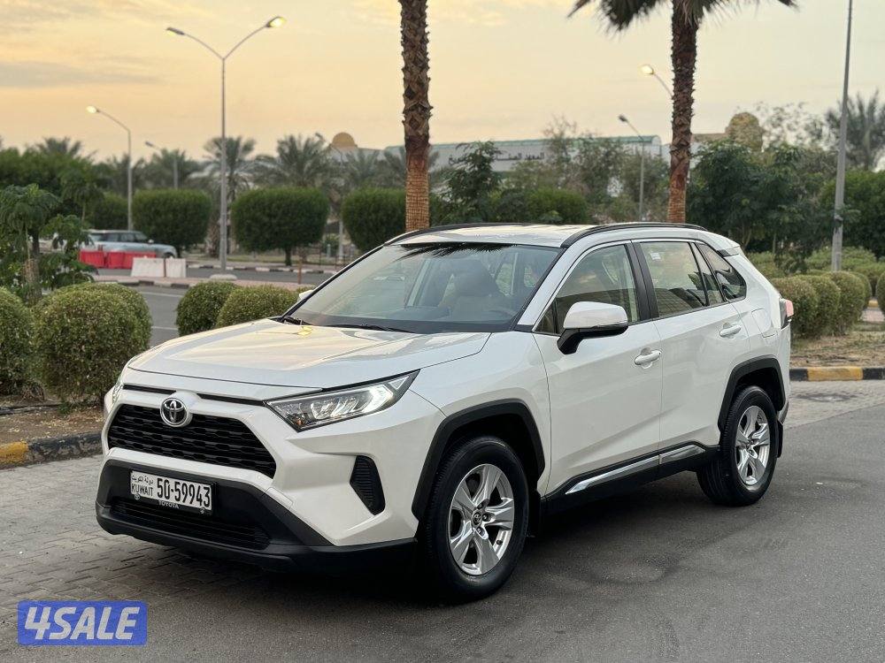 تويوتا RV4 موديل 2019 بحاله الوكاله شرط الفحص0