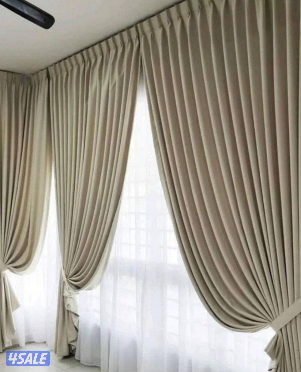 تفصال ستائر فندقي وستائر ويفي3