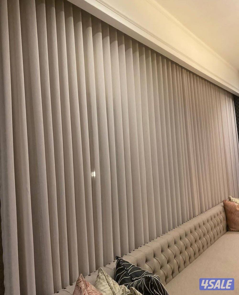 تفصال ستائر فندقي وستائر ويفي6