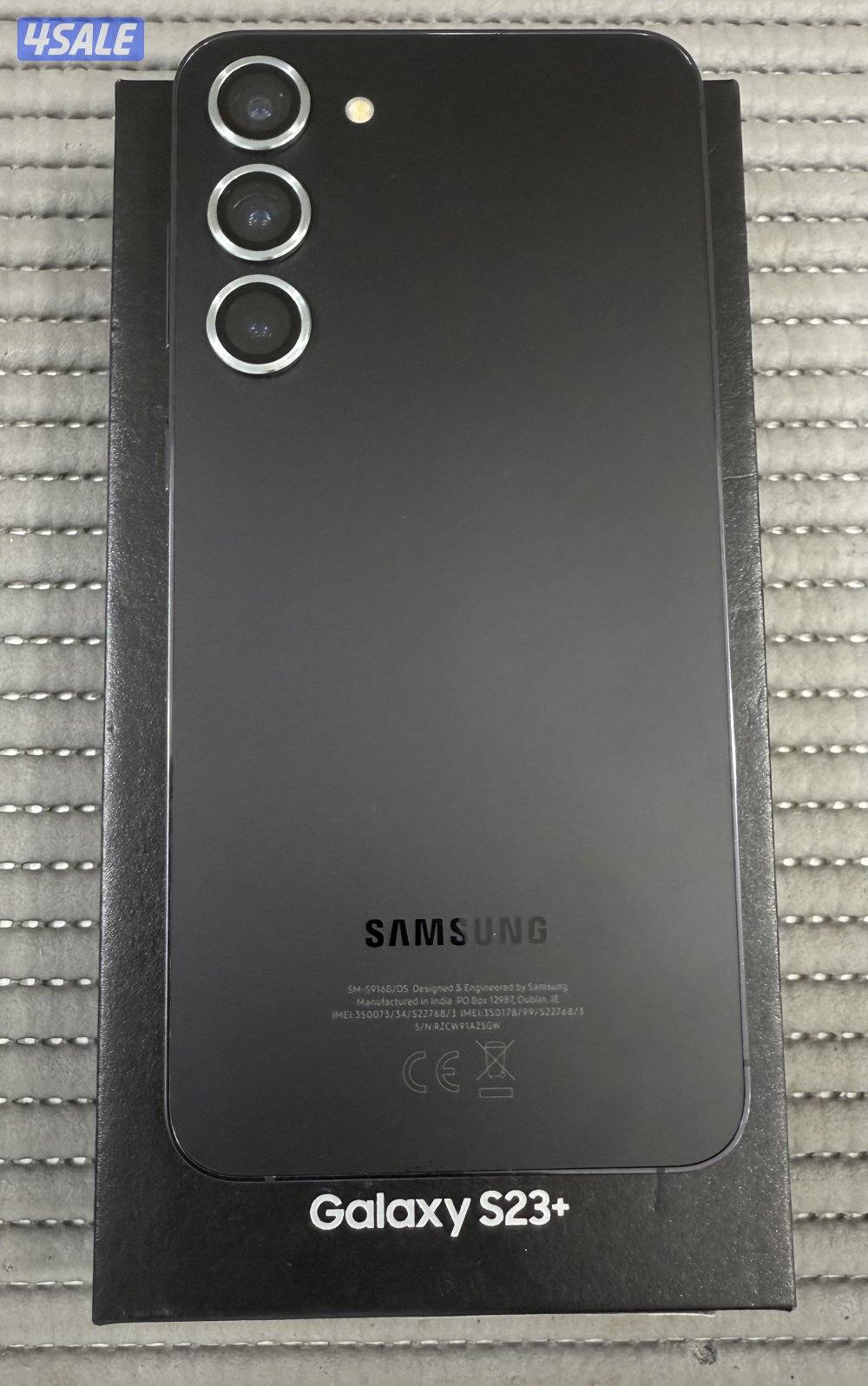 Samsung Galaxy S23Plus 256GB Black Used!1