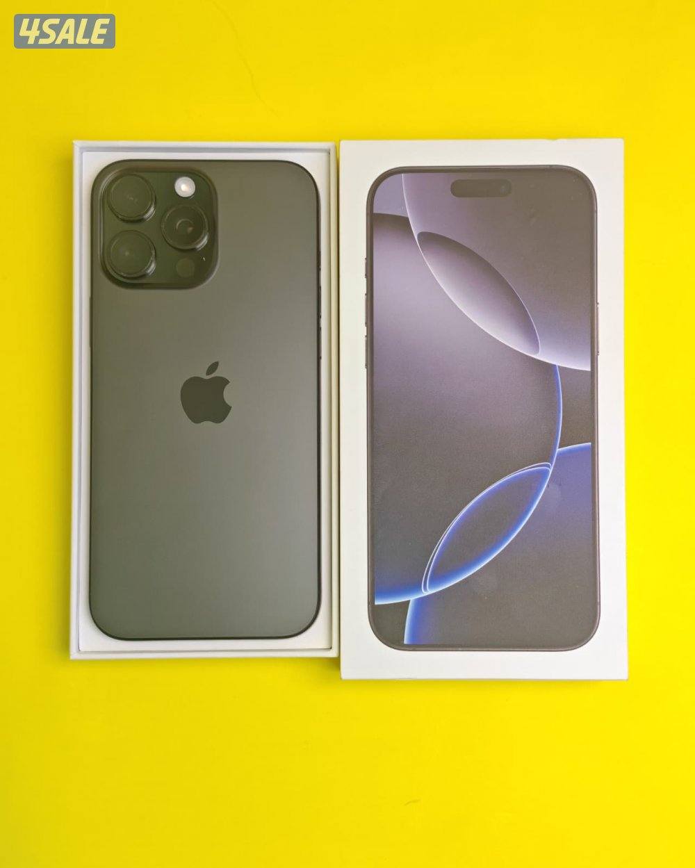 ايفون 16 برو ماكس – 256GB – أسود – 82٪ iPhone 16 Pro Max 256GB Black0