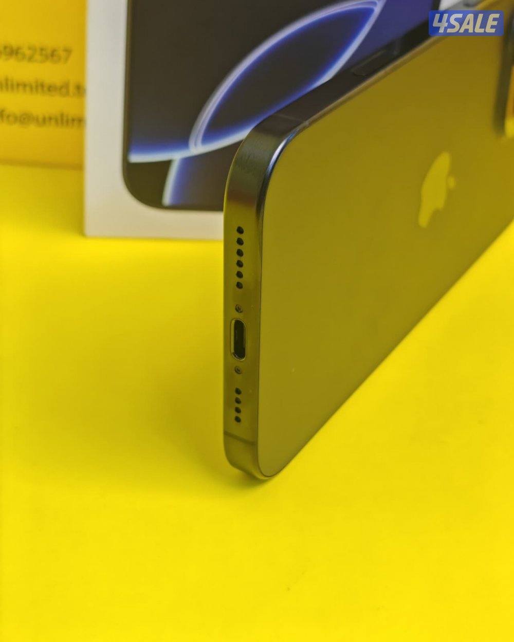 ايفون 16 برو ماكس – 256GB – أسود – 82٪ iPhone 16 Pro Max 256GB Black4