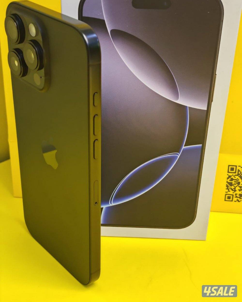 ايفون 16 برو ماكس – 256GB – أسود – 82٪ iPhone 16 Pro Max 256GB Black7