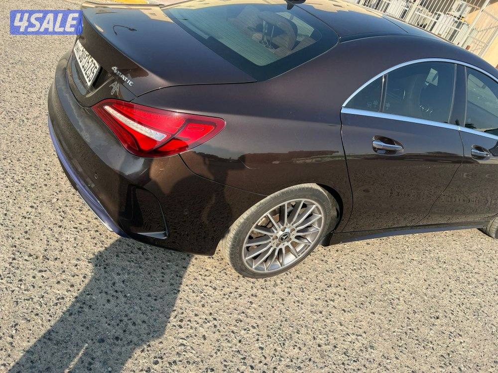 مرسيدس CLA250 موديل 2018 البشر اللون بني داخل جلد تان ماشي 100الف.3
