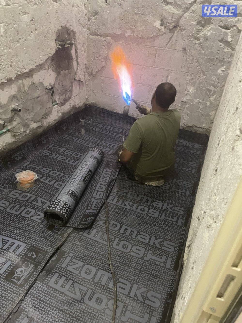 عازل اسطح وفوم امريكى لمنع الخرير المياه1