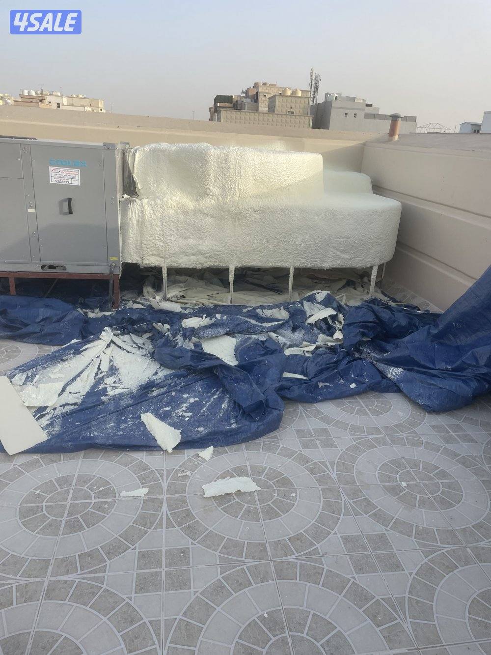 عازل اسطح وفوم امريكى لمنع الخرير المياه3