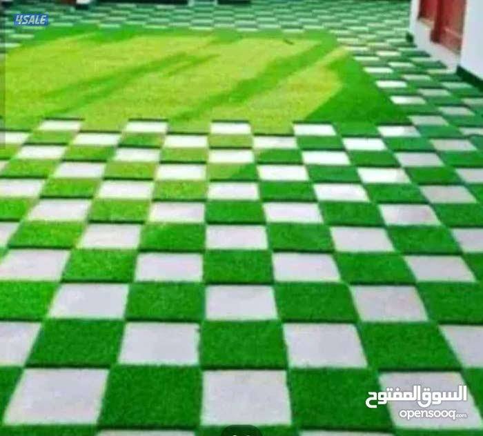 تصميم وتنسيق الحدائق تركيب ثيل صناعي وطبيعي وسور تركي12