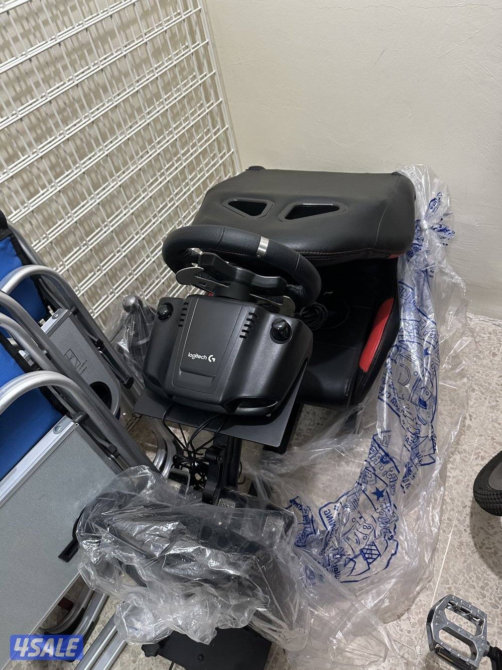 دركسون لوجتك مع قير والدواسه بدون القاعده1