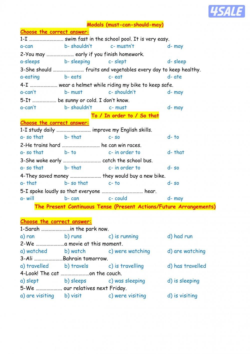 مدرس انجليزي | مراجعة الفاينل متوسط وثانوي1