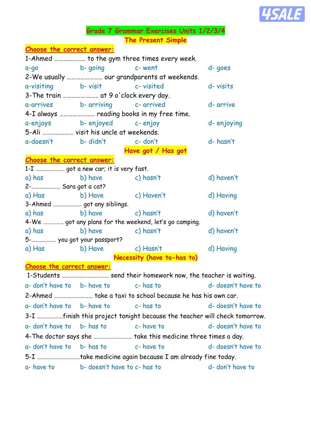 مدرس انجليزي | مراجعة الفاينل متوسط وثانوي2