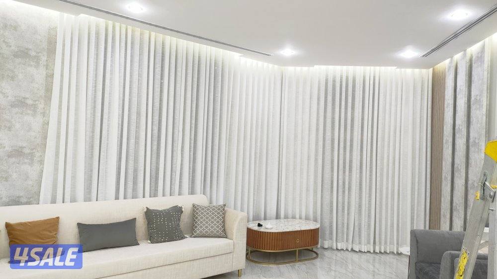 تركيب وتفصيل جميع انواع الستائر والبردى12