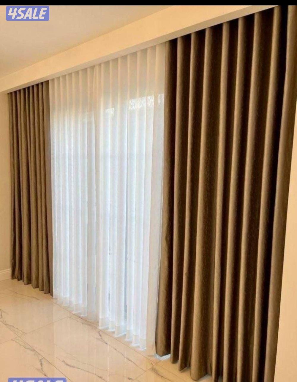 تركيب وتفصيل جميع انواع الستائر والبردى14