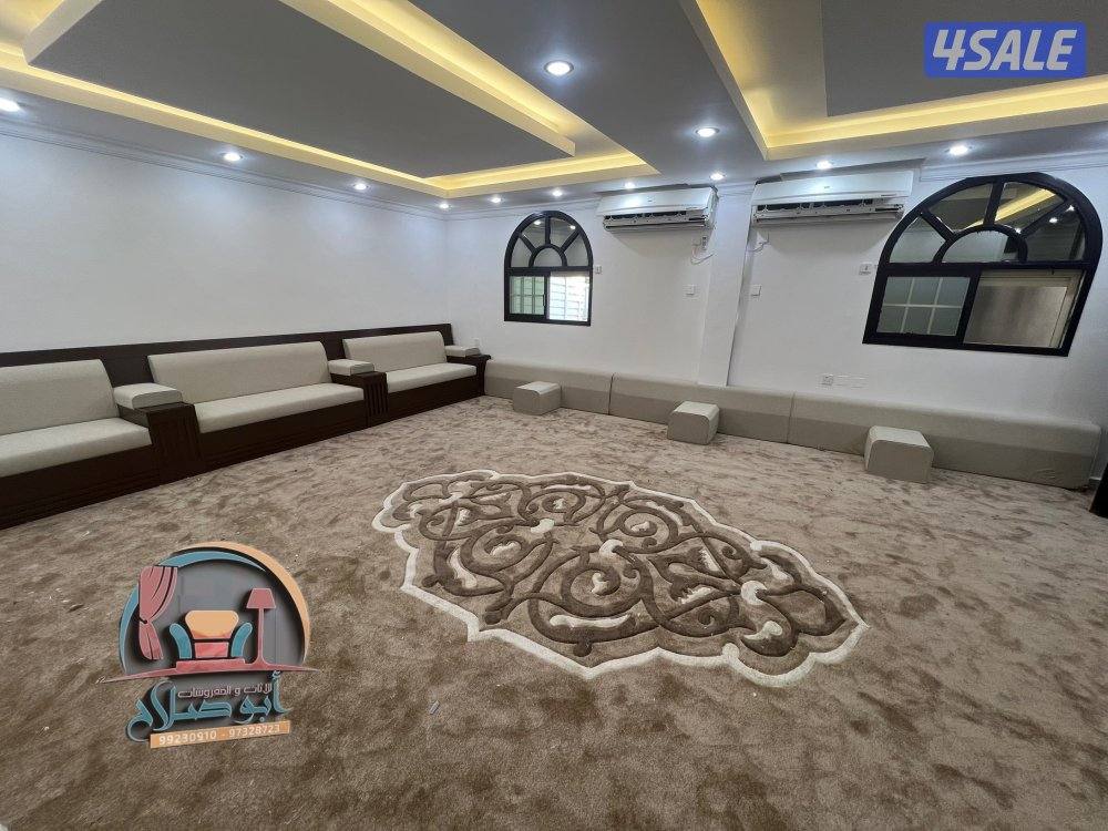 تنجيد وتفصيل ديوانيات كنب جلسات مساند وستاير وسجاد3