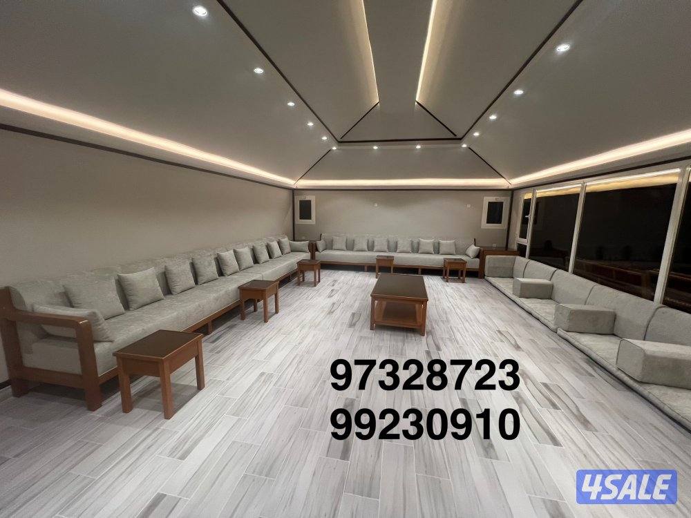 تنجيد وتفصيل ديوانيات كنب جلسات مساند وستاير وسجاد10