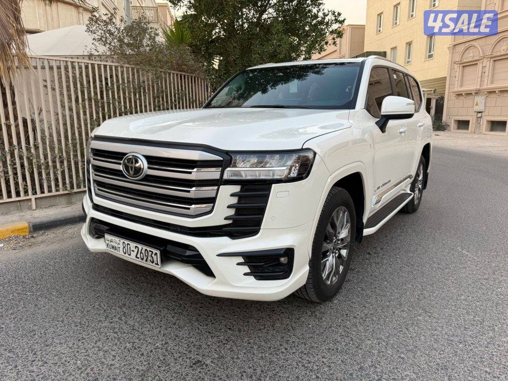 لاند كروز 2024 ايرو S تون تيربو بحاله الوكاله عداد 78 الف2