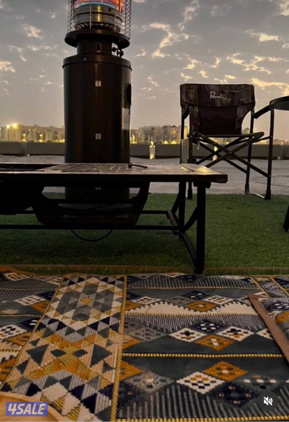 للحجز كرفان لايجار مع كامل العده ✅3