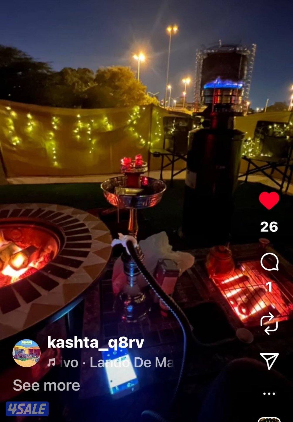 للحجز كرفان لايجار مع كامل العده ✅8