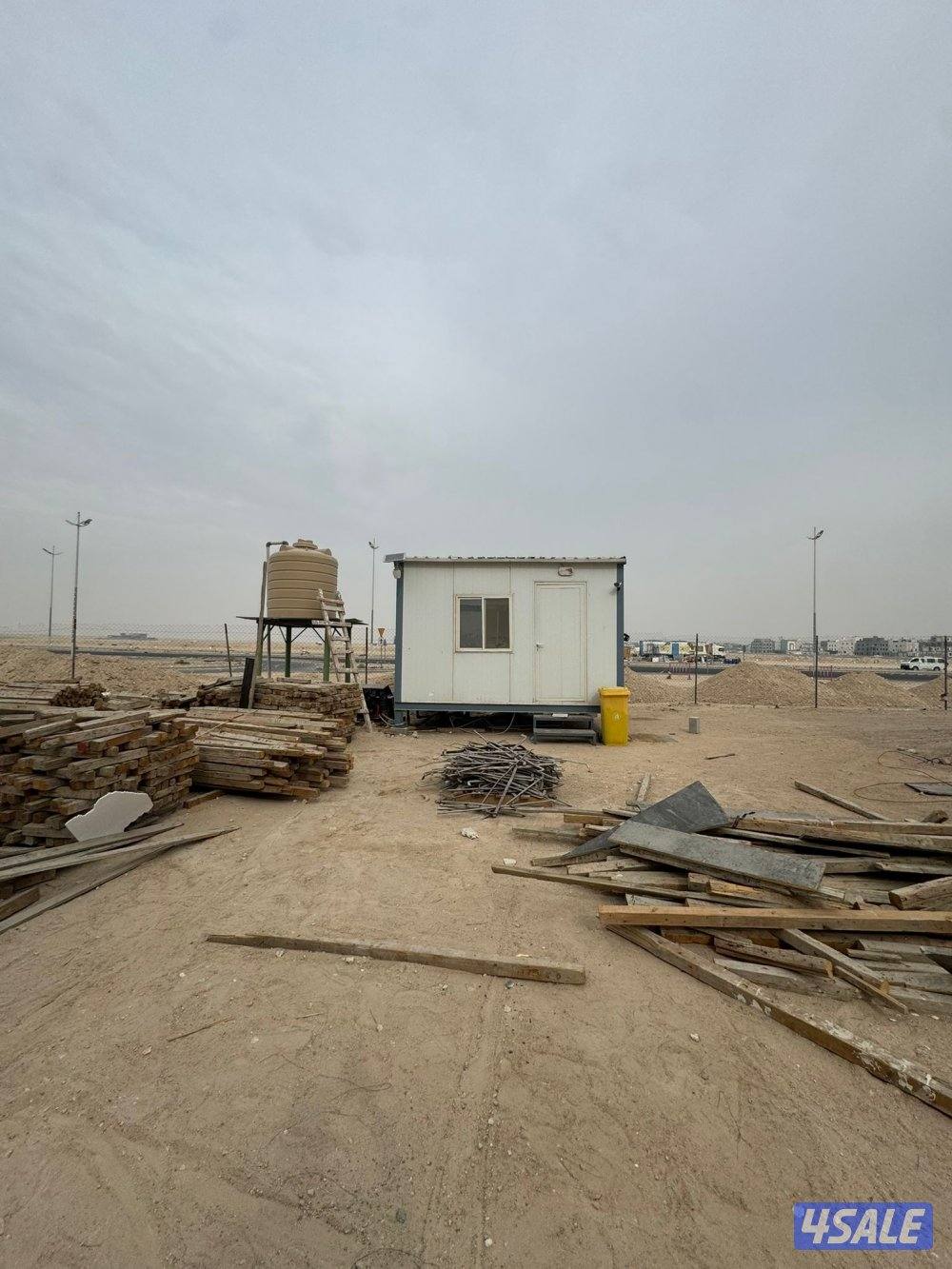 شاليه ساندوتش بانل مقاس 4/3 مع تكيف وتانكي وقاعده1