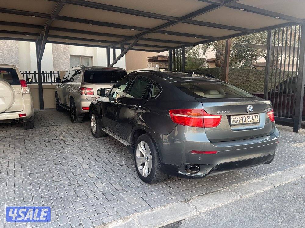 للبيع بي ام X6 موديل 2012 شرط الفحص سته سلندر3