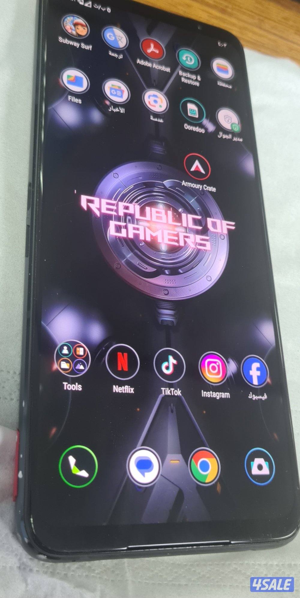 Asus Rog 5 256GB 16 Ram Gaming mobile or exchange with S21,22 ultra0