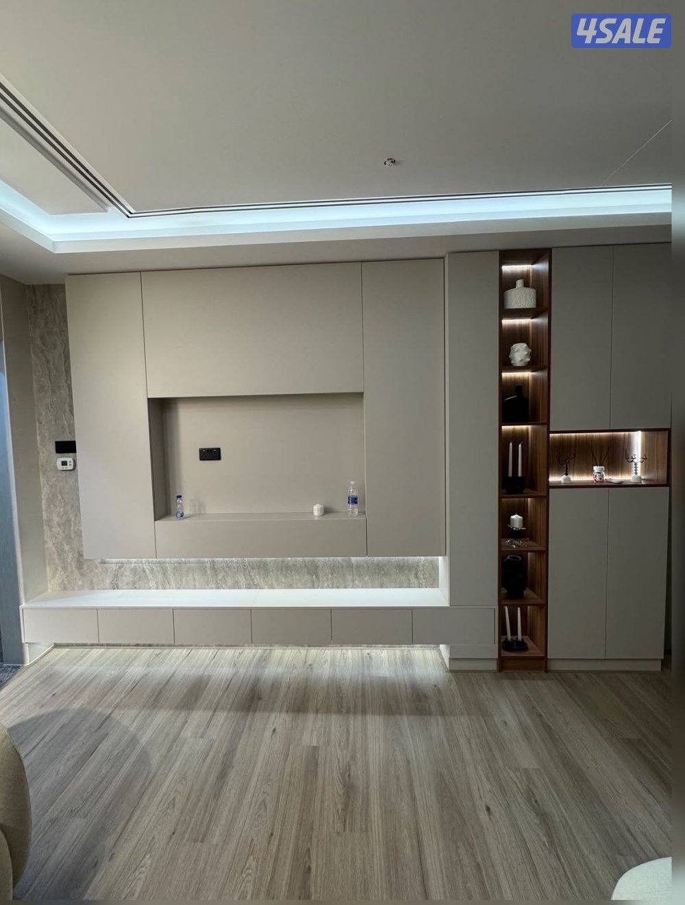 ديكورات خشب. تركيب ورق جدران.تركيب بديل الخشب وبديل الحجر. باركيه تركي7