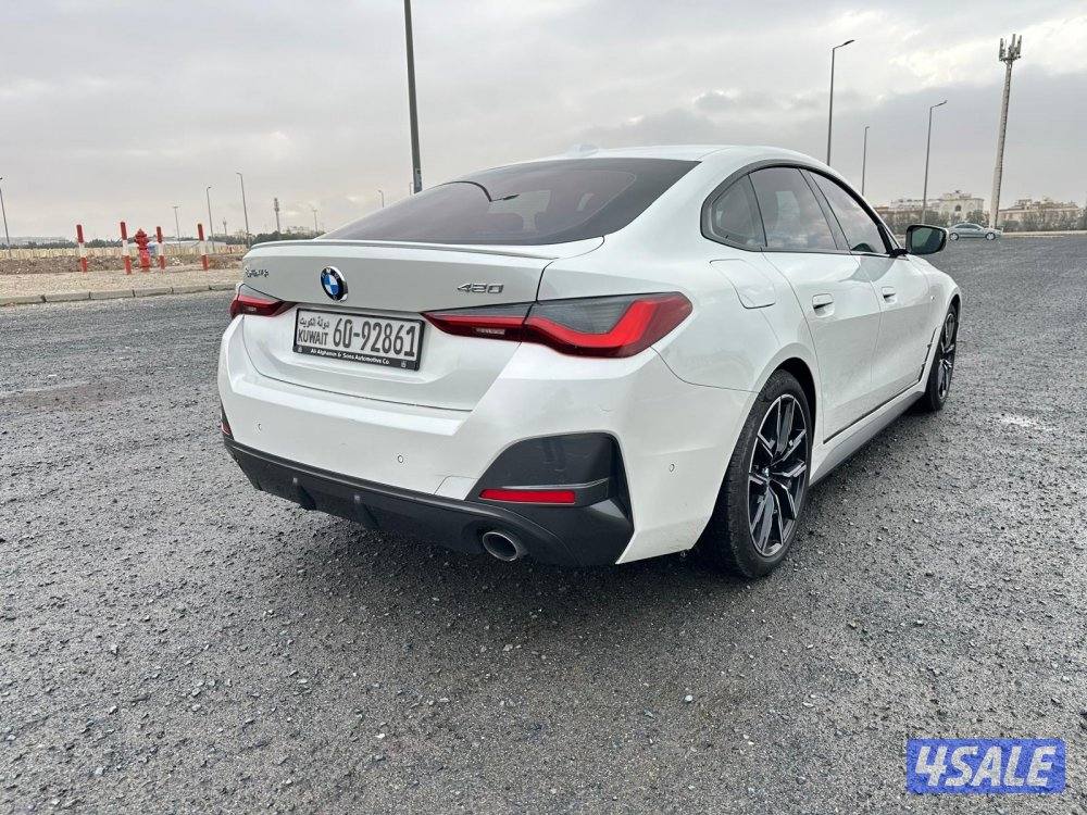 BMW 420i Grand coupe موديل ٢٠٢٢ بحالة الوكالة2