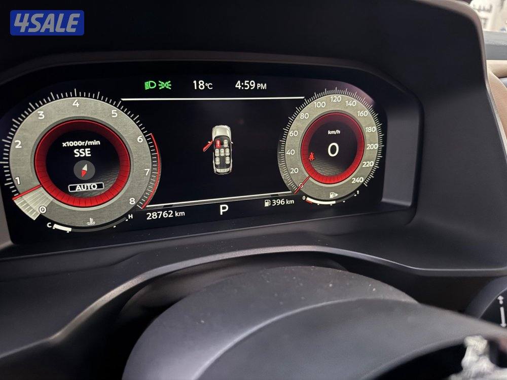 جيب نيسان اكستريل 2024 كامل المواصفات تحت الكفاله ماشي 28 سيرفس وكاله8