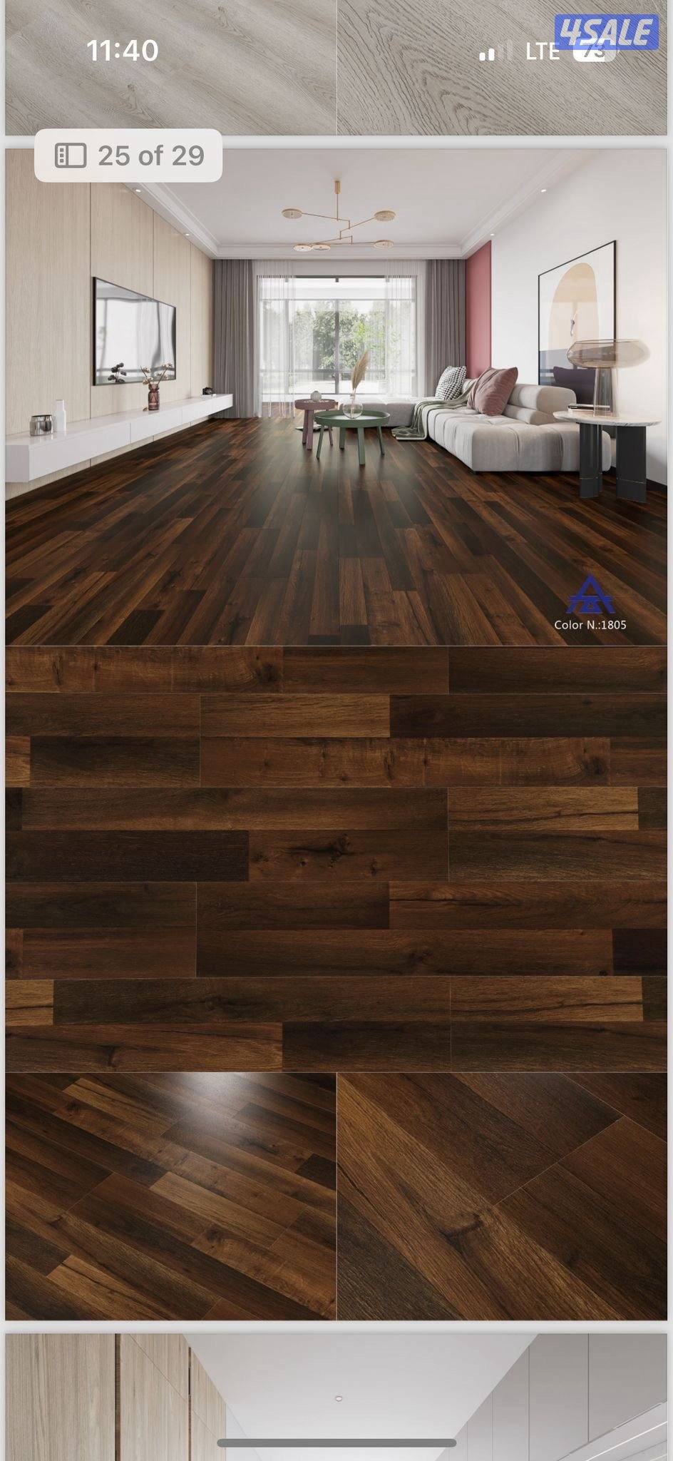 ارضيات باركيه خشب باركيه بلاستيك12