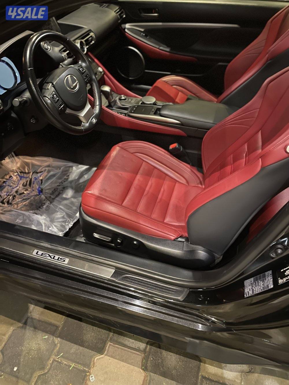 لكزس RC اف سبورت ماشي ٨٠ الف صبغ الوكاله8