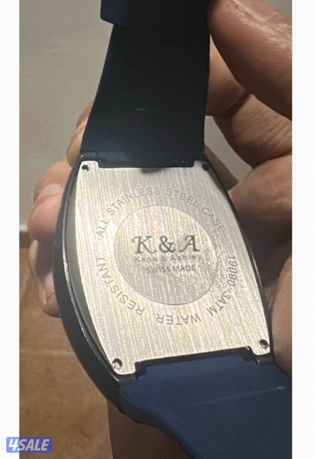 ساعة K & A زرقاء2