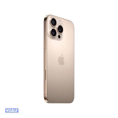 ايفون ١٦ برو ماكس مستخدم اقل من شهر لون ديزرت السعه ٢٥٦ كامل ملحقاته1