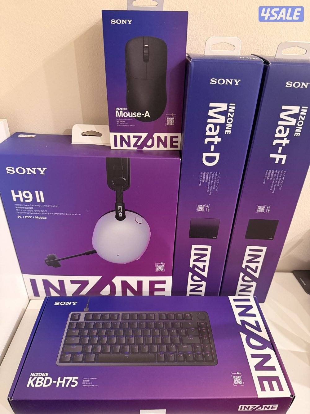 اكسسوارات SONY INZONE ( سماعة / كيبورد / ماوس / ماوس باد ) 20250