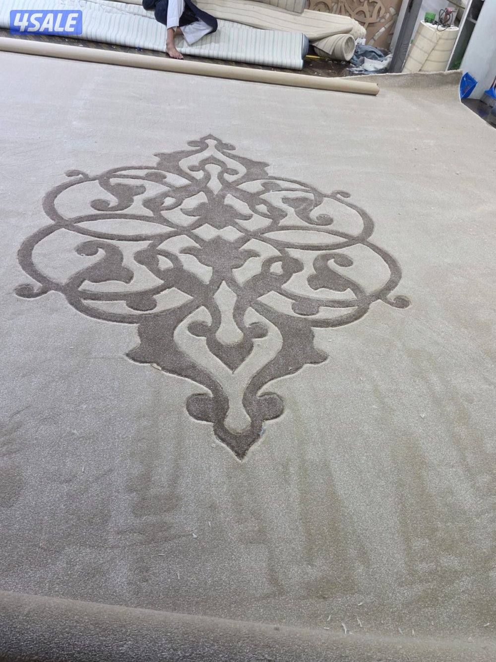 سجاد حفر يدوي سجاد قص مساند ضهر5