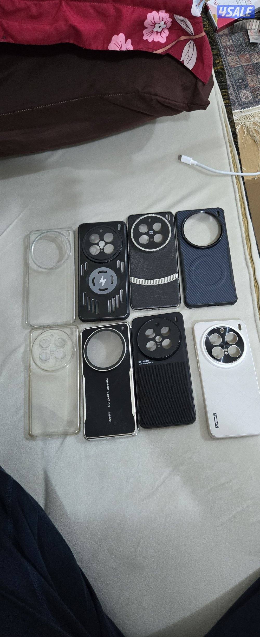 فيفو اكس 200 برو بحالة الجديد 512 جيجا كفالة المستقبل مع 8 كفرات8