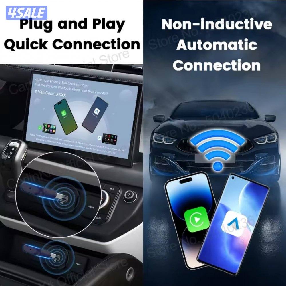 وايرليس كاربلي واندرويد اوتو Wireless Carplay and Android Auto4