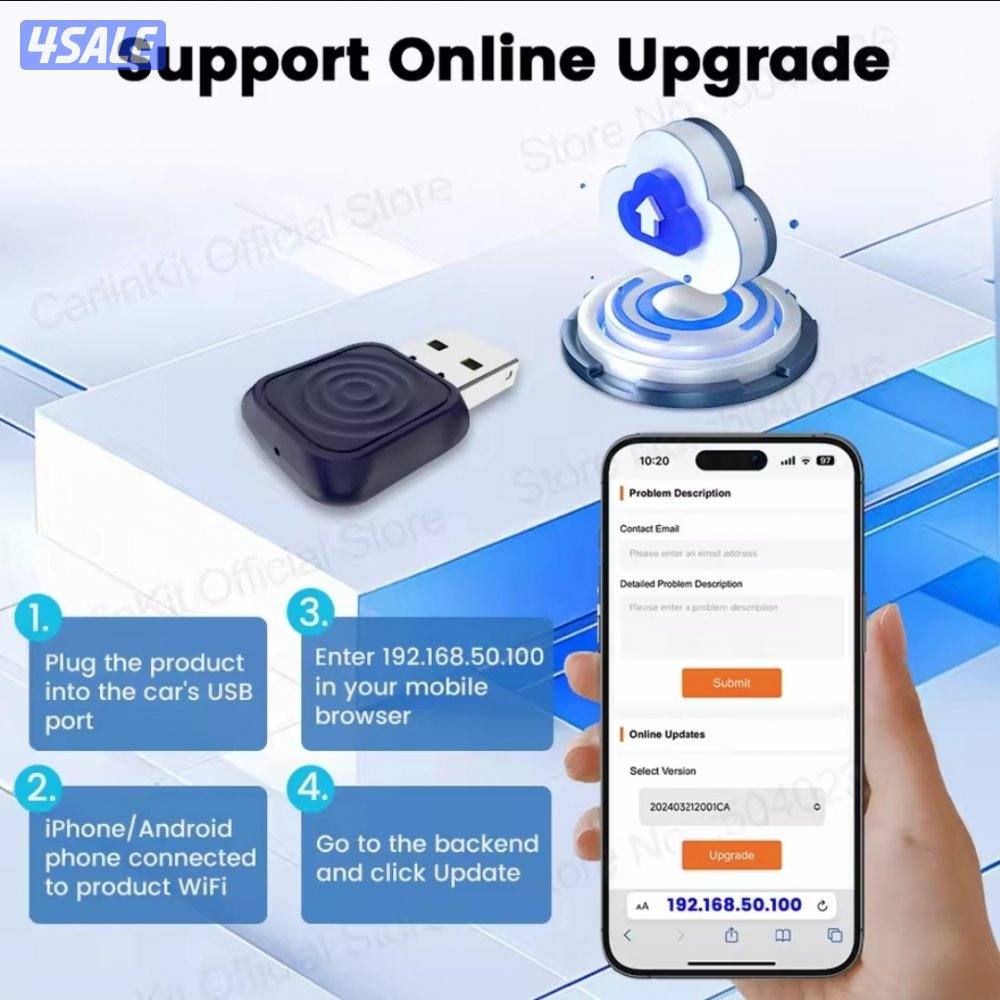 وايرليس كاربلي واندرويد اوتو Wireless Carplay and Android Auto6