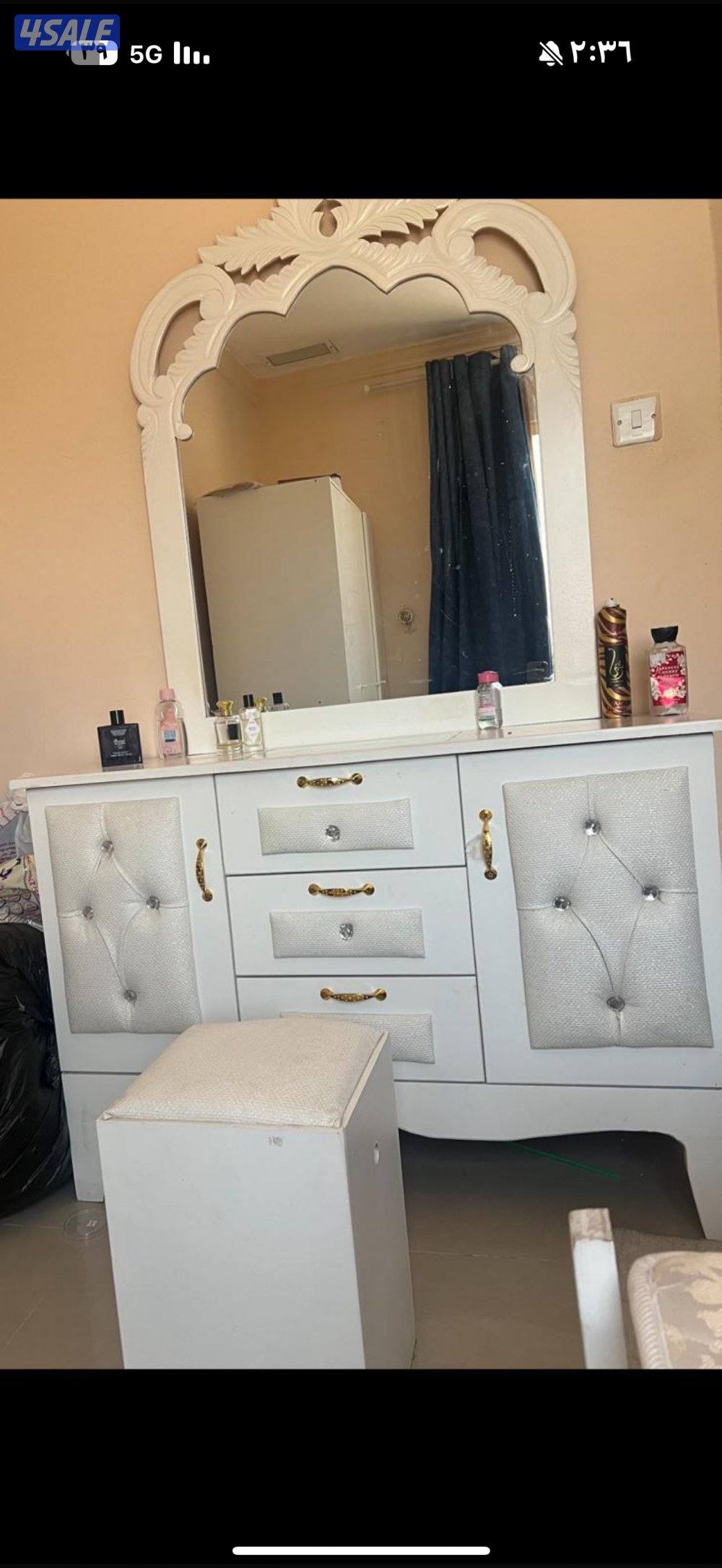 للايجار فتره مؤقته مفروشه بالكامل سريرين غرفه كبيره وصاله وحمام كبار9