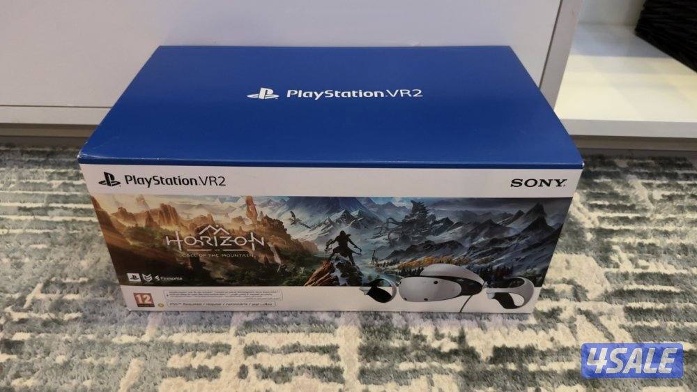Ps5 VR2 + حزمة هورايزون جديد بالكرتون0