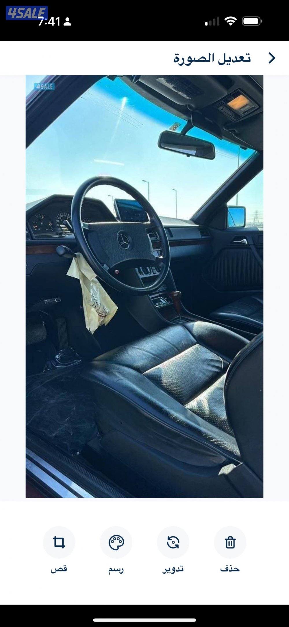 مرسيدس 300 ce كوبيه مميزه ولاملاحظه بحالة ممتازه للجادين3