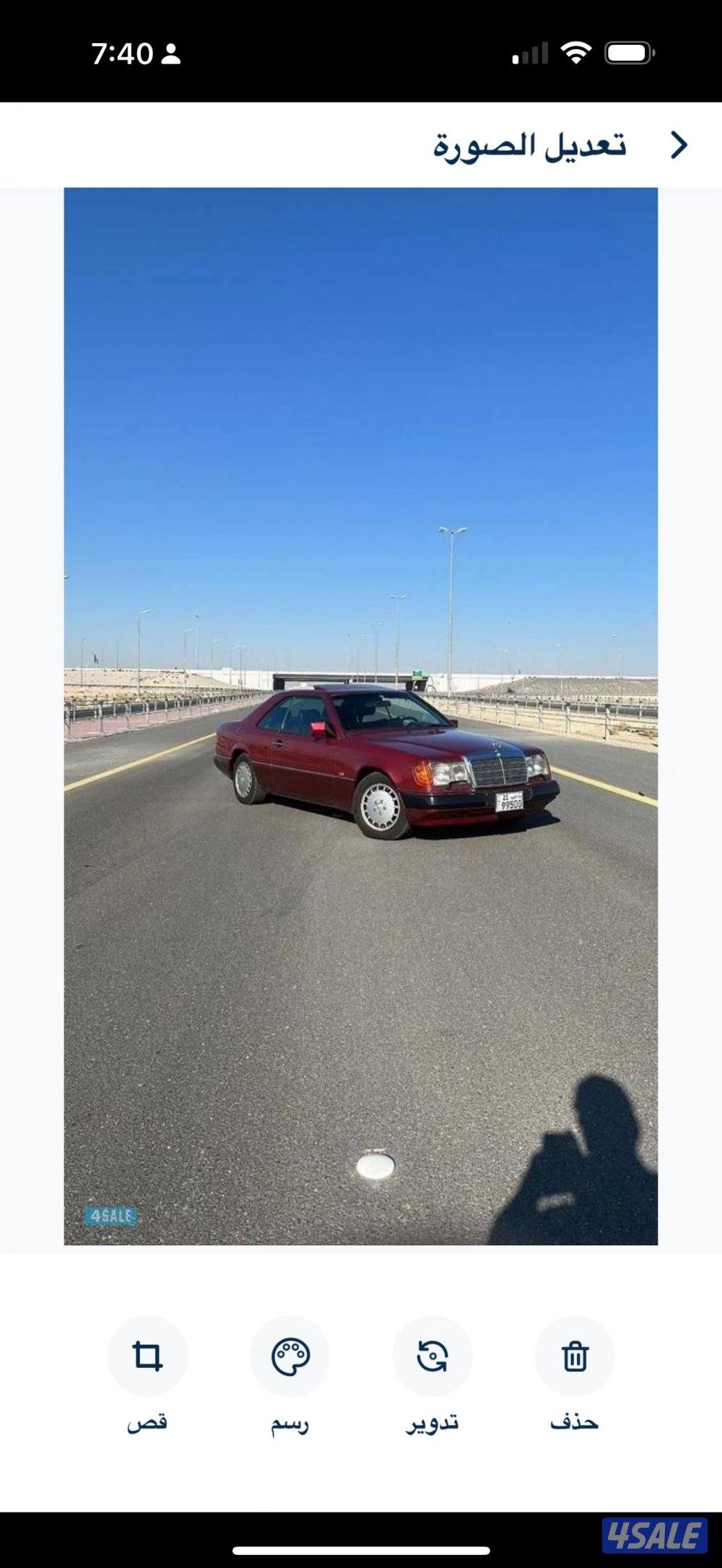 مرسيدس 300 ce كوبيه مميزه ولاملاحظه بحالة ممتازه للجادين4