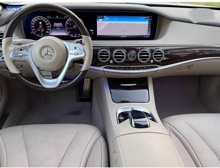 مرسيدس S450L 2019- قمة النظافة ولله الحمد وما تحتاج أي شي8