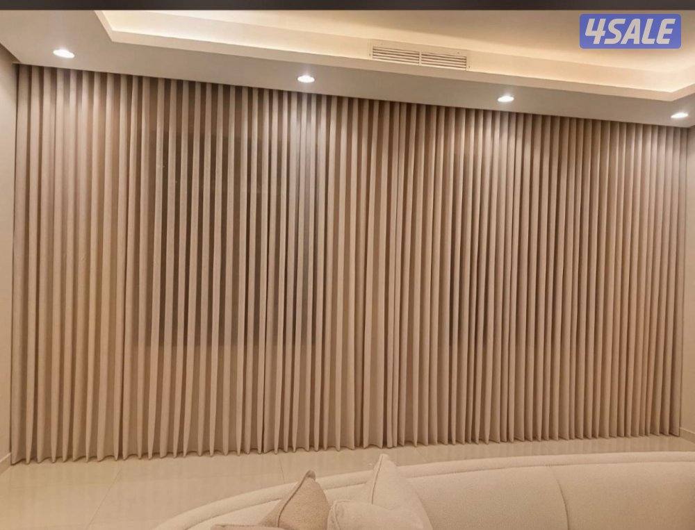 لحق عرض الستاير لينن ويفي فندقي طبقه واحده المتر 13 دينار0