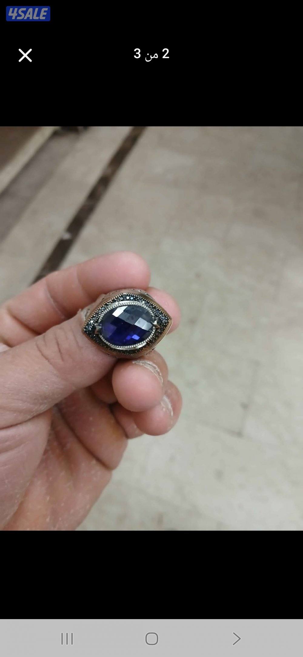 خاتم فضه ايطالى0