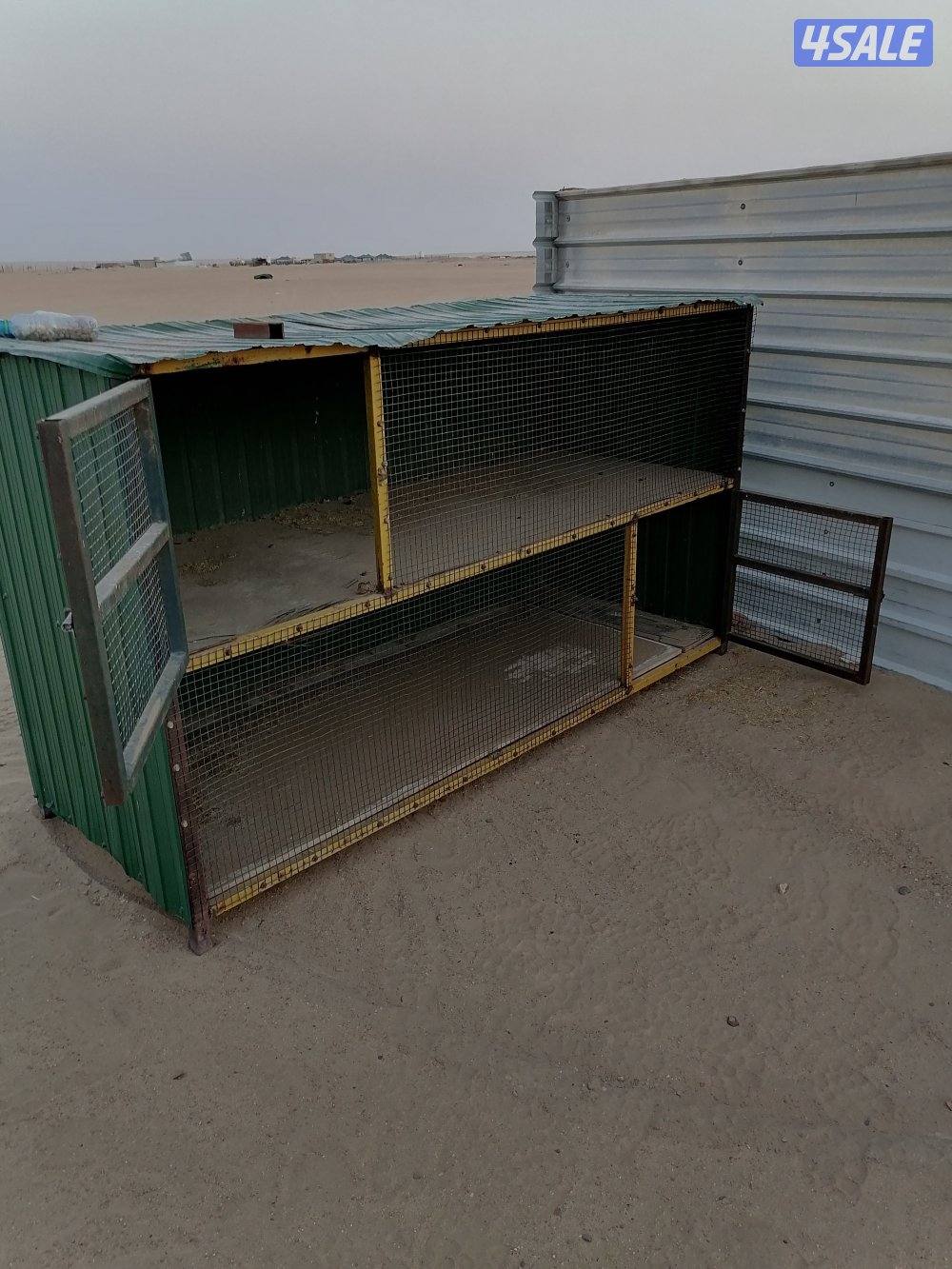 قفص حديد دورين وبابين1