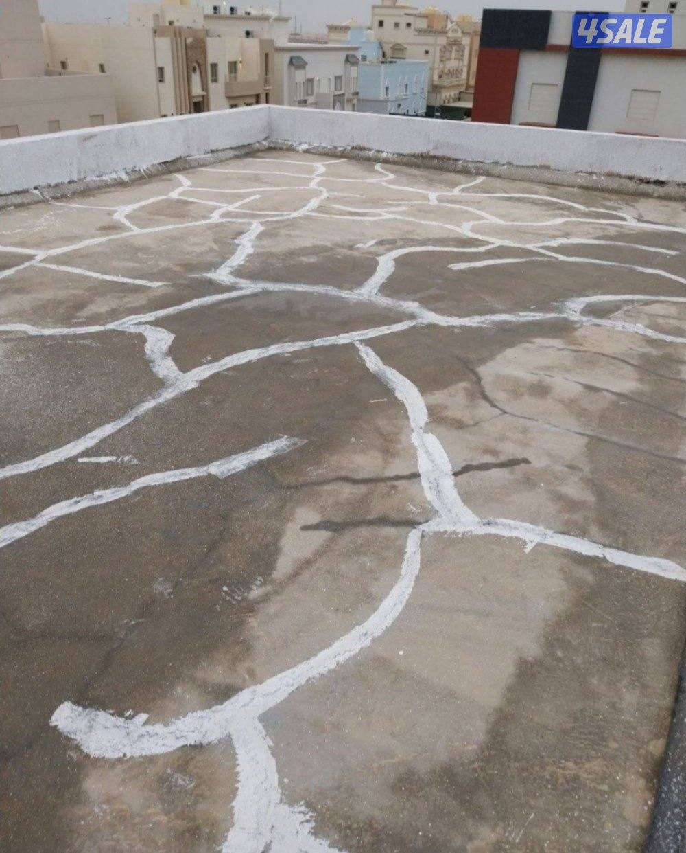 عازل اسطح جتاروف ومواد خصوصيه لمنع الخرير9