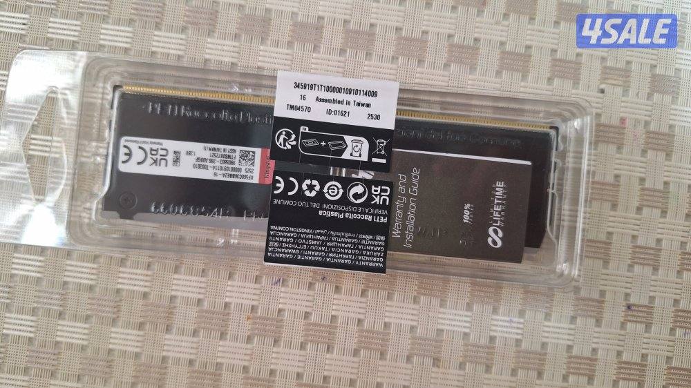 Kingston FURY Beast RGB DDR5 رام 16GB - 6000MT/s (جديد بالكرتون)2